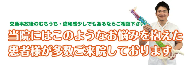 北上骨盤整骨院にはこのような症状でお悩みの方が来院されます
